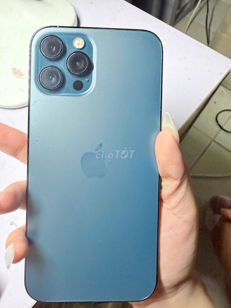 iPhone 12 Pro Max 256GB Xanh dương. Mua bán Điện thoại tại Thành phố Thủ Đức Tp Hồ Chí Minh được đăng bởi Quảng bình minh hình 1