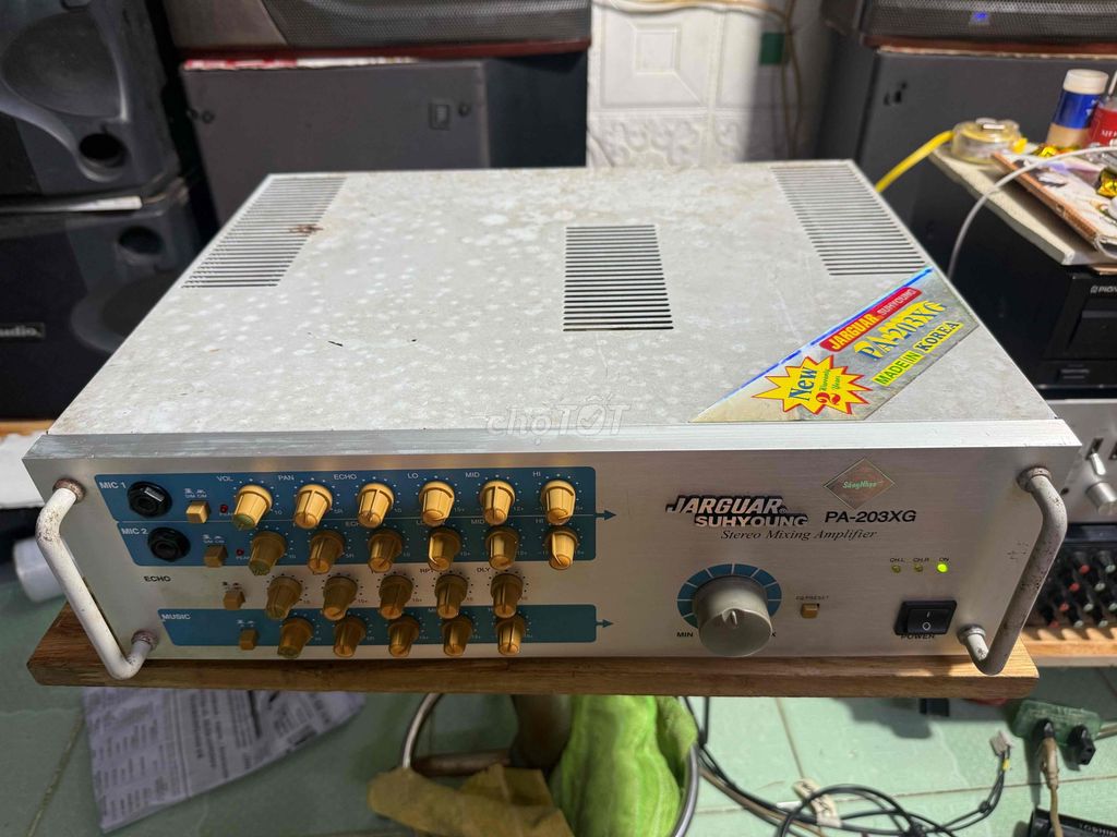 Amply Jarguar PA-203XG Hàn Quốc. Mua bán Tivi, Âm thanh tại Quận Bình Thạnh Tp Hồ Chí Minh được đăng bởi Đam mê âm thanh chán thì bán hình 1