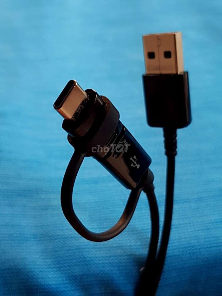 Cáp Sạc Nhanh Samsung 2in1 Type-C & Micro USB.