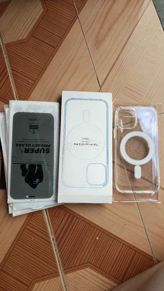 Ốp lưng Apple iPhone 12/12 Pro Nhựa Trong suốt. Mua bán Phụ kiện (Màn hình, Chuột...) tại Thành phố Dĩ An Bình Dương được đăng bởi Vân Linh  hình 1