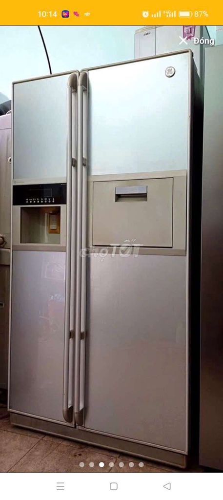 Tủ lạnh GE Bạc. Mua bán Tủ lạnh tại Huyện Thủ Thừa Long An được đăng bởi Hoàng Nguyen MTV hình 1