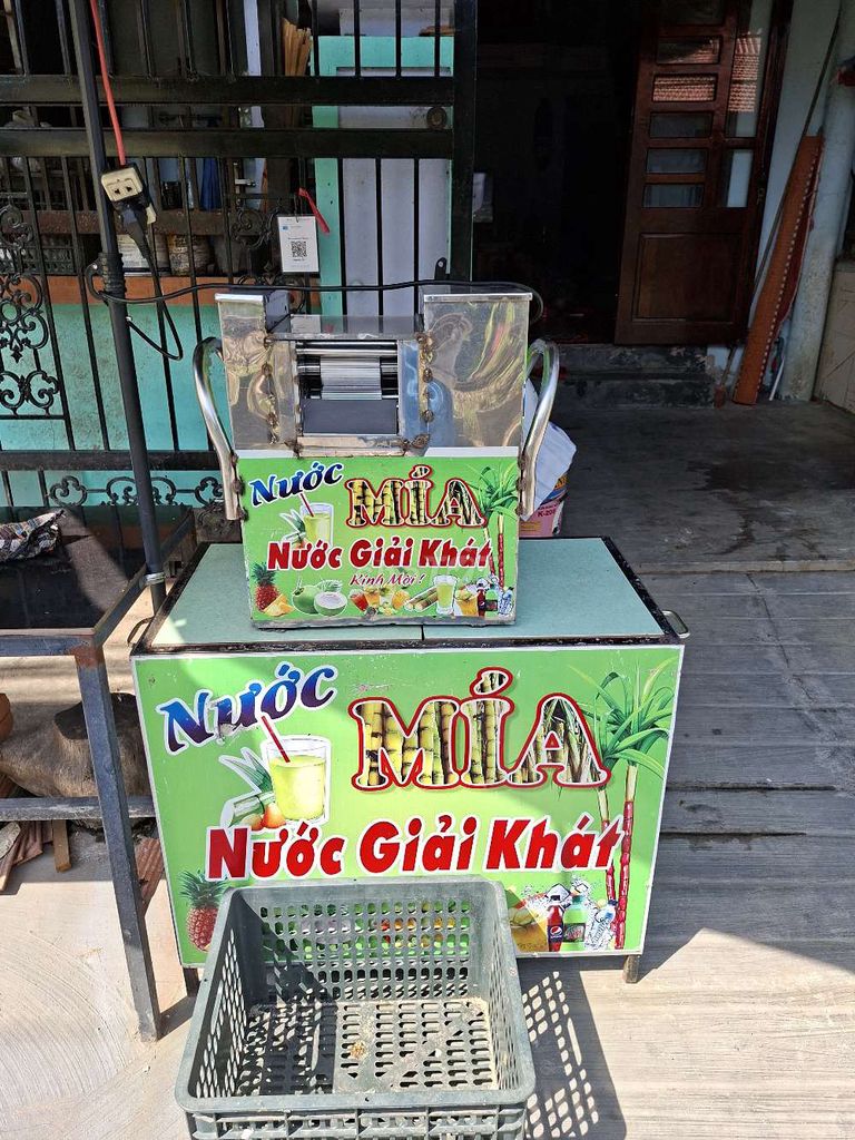 Máy ép nước mía rời có bàn kèm theo đã qua sử dụng. Mua bán Đồ chuyên dụng, Giống nuôi trồng tại Thành phố Huế Thừa Thiên Huế được đăng bởi Chi Lan hình 1