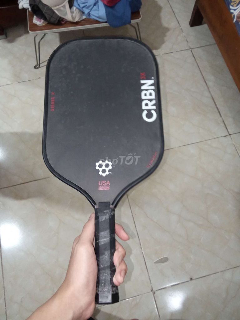 Vợt Pickleball CRBN 3X Đen. Mua bán Đồ thể thao, Dã ngoại tại Huyện Sóc Sơn Hà Nội được đăng bởi Dương Thị Kiều Thanh hình 1