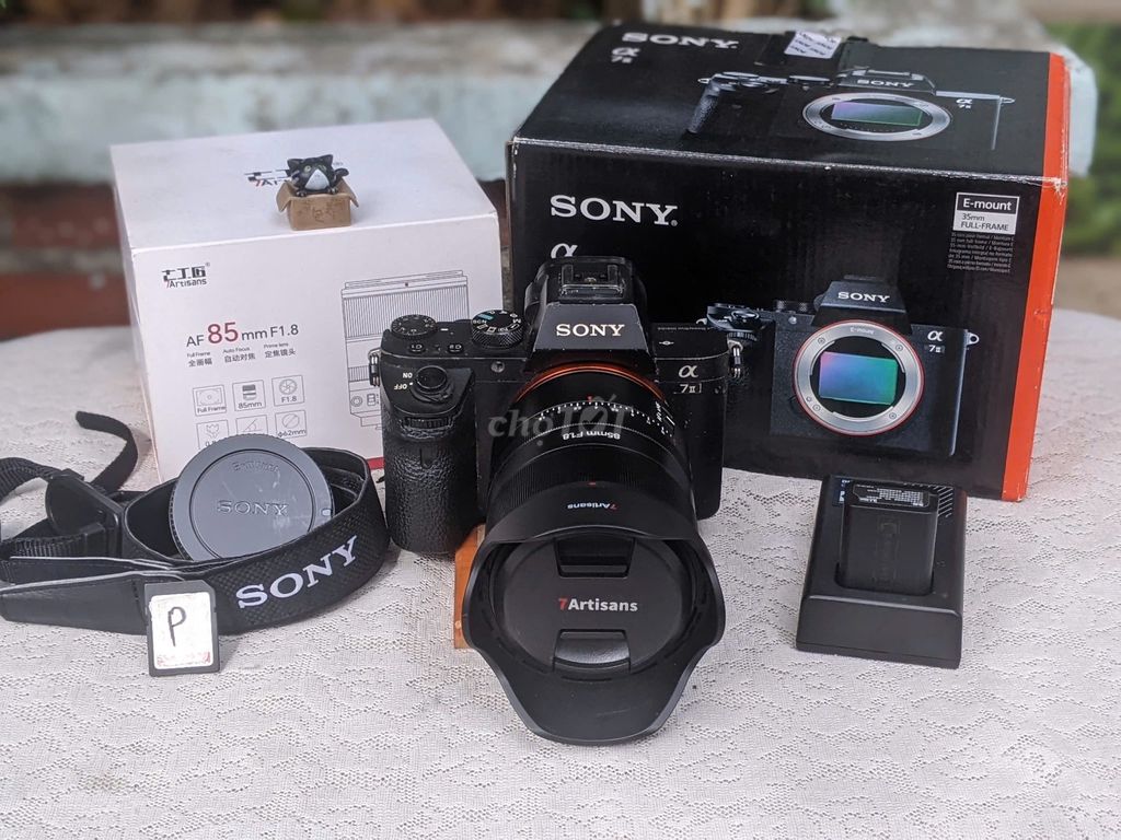 [Máy ảnh KTS] Sony A7 Mark II kèm lens 85MM F1.8. Mua bán Máy ảnh, Máy quay tại Quận 6 Tp Hồ Chí Minh được đăng bởi may anh KTS hình 1
