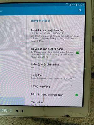 Bán 1 máy tính bảng galasy tabs. Mua bán Máy tính bảng tại Quận Gò Vấp Tp Hồ Chí Minh được đăng bởi Nguyễn  Cường 98