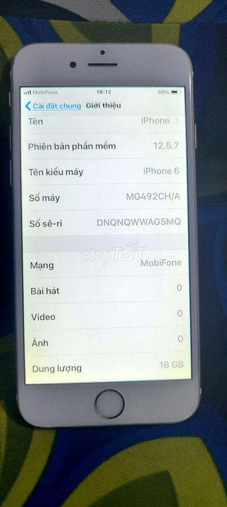 iPhone 6 16GB Vàng. Mua bán Điện thoại tại Quận Ninh Kiều Cần Thơ được đăng bởi MUA BÁN VÌ ĐAM MÊ hình 1