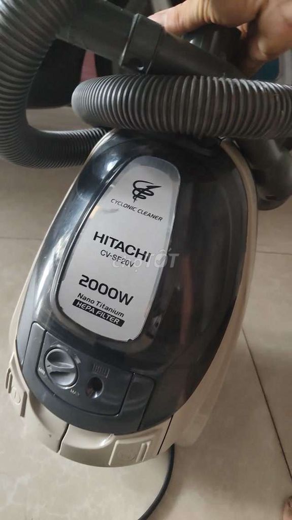 Máy hút bụi Hitachi CV-SF20V. Mua bán Nội thất, đồ gia dụng khác tại Thành phố Thủ Đức Tp Hồ Chí Minh được đăng bởi Tuấn audio hình 2