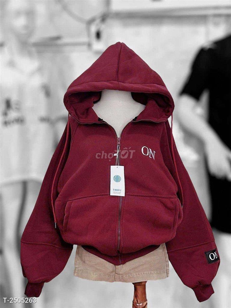 Áo khoác hoodie Unisex Nỉ bông. Mua bán Quần áo tại Huyện An Minh Kiên Giang được đăng bởi AN Minh Dư Cao hình 1