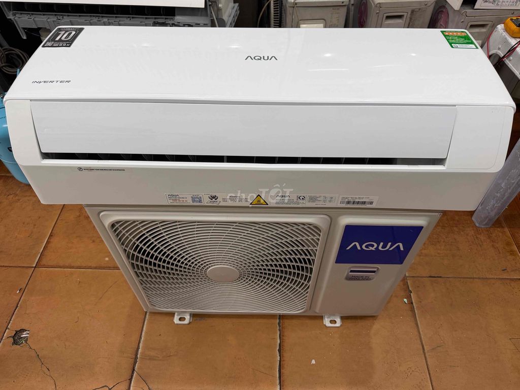 Máy lạnh Aqua 1 ,5HP Inverter Thái Lan Trắng. Mua bán Máy lạnh, điều hoà tại Quận 3 Tp Hồ Chí Minh được đăng bởi Công Ty TNHH TM DV VT Kỹ Thuật  Hoàng Phúc hình 1