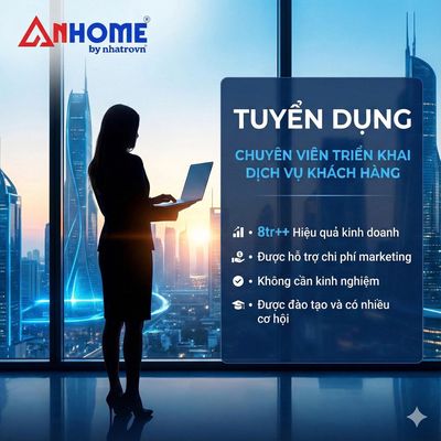 NHÂN VIÊN TƯ VẤN KHÁCH THUÊ PHÒNG TRỌ - CTV ONLINE