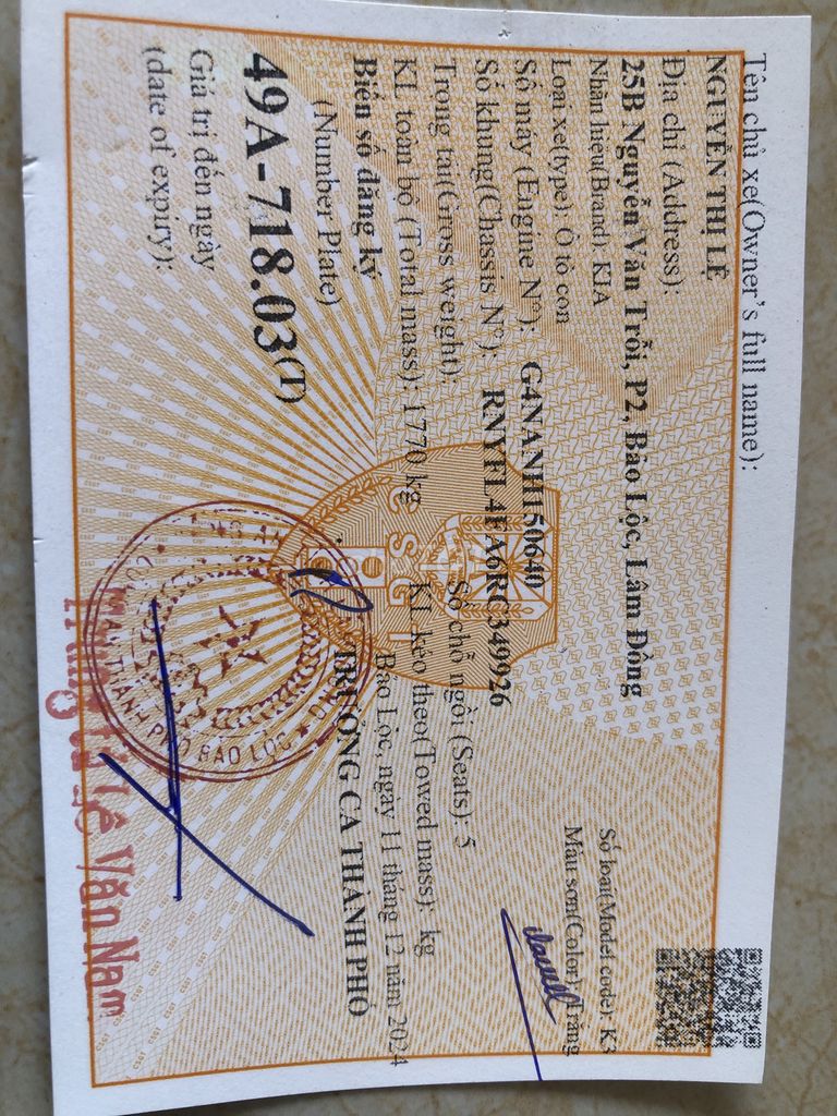 Kia K3 2024 Premium 2.0 AT - 3700 km. Mua bán Ô tô tại Thành phố Bảo Lộc Lâm Đồng được đăng bởi Lâm  hình 7