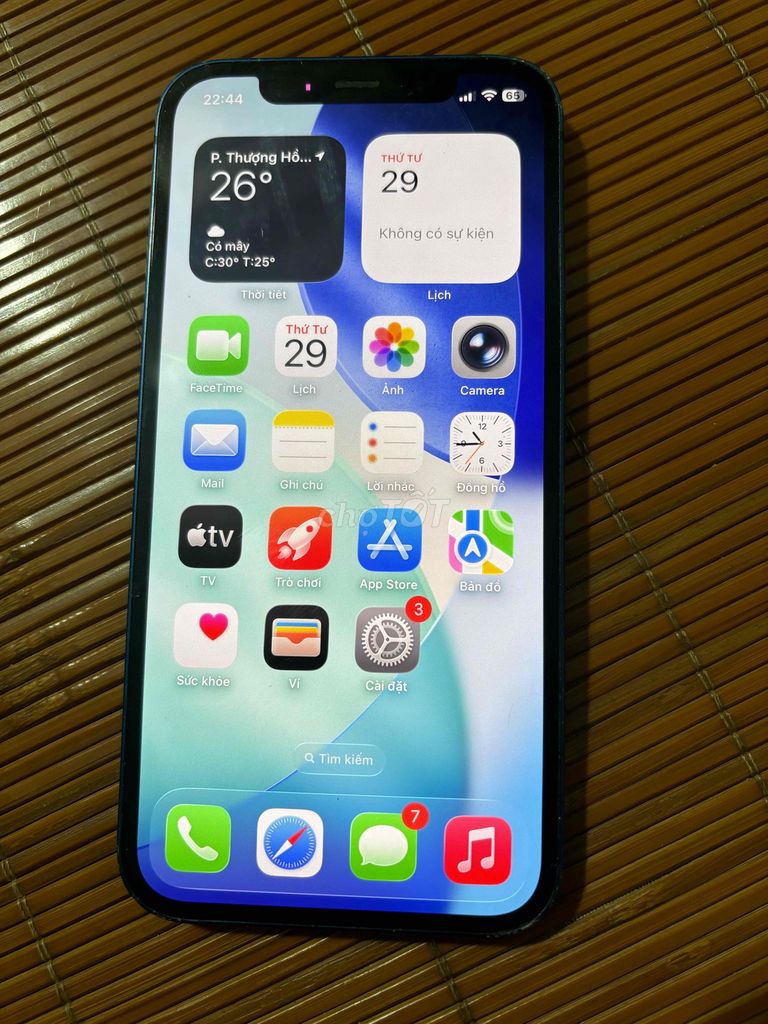 Apple iPhone 12 Xanh. Mua bán Điện thoại tại Thị xã Mỹ Hào Hưng Yên được đăng bởi Duy Cong hình 1