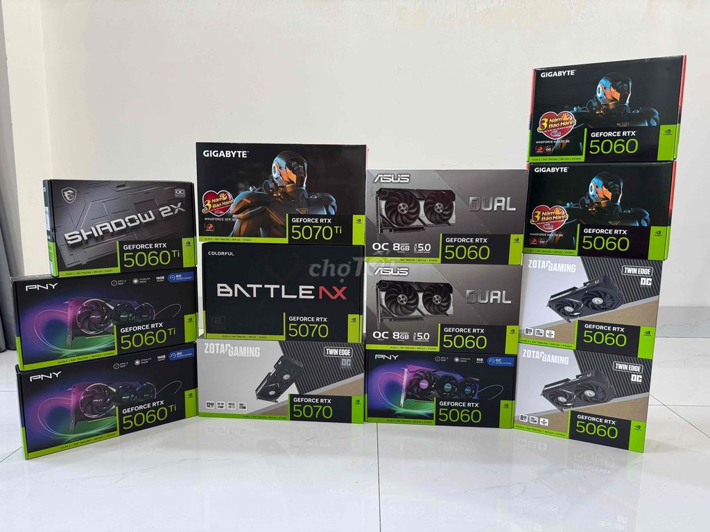 Card đồ họa RTX 5060-5060Ti New seal giá rẻ. Mua bán Linh kiện (RAM, Card...) tại Thành phố Nha Trang Khánh Hòa được đăng bởi Hiếu hình 1