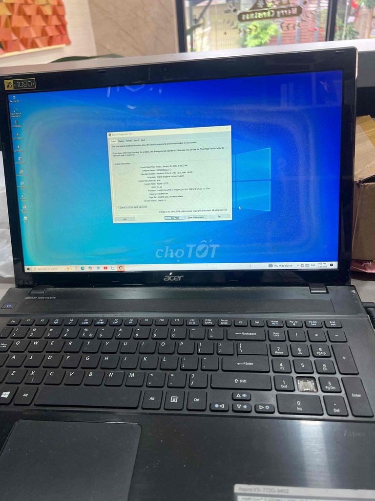 Acer Aspire V3-772G i7 8GB/256GB Đen. Mua bán Laptop tại Quận Tân Phú Tp Hồ Chí Minh được đăng bởi Lý hình 1