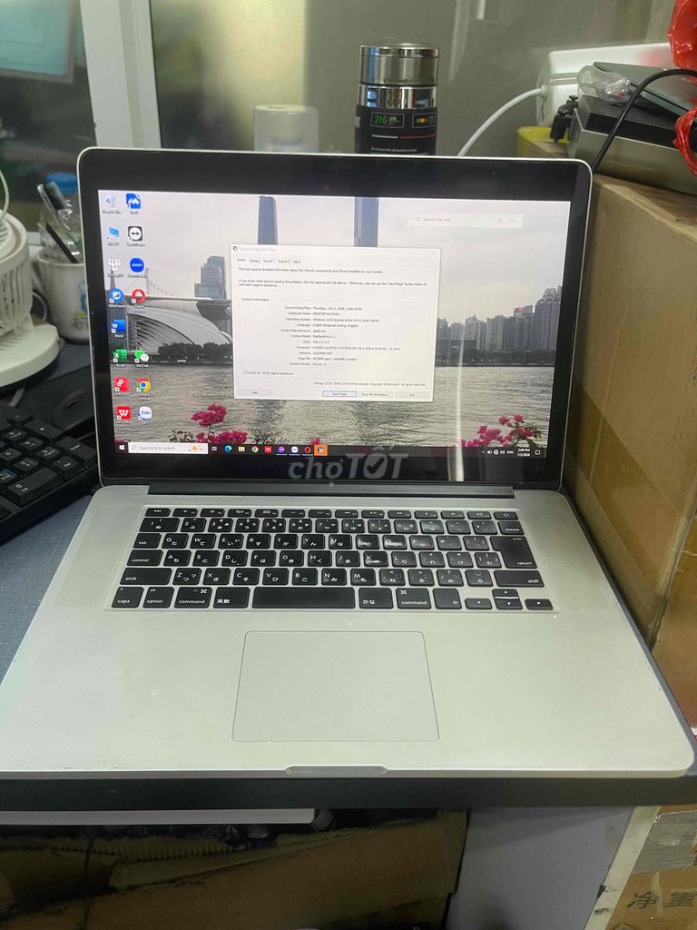 Apple MacBook Pro i7 15 inch 16GB Bạc 2015. Mua bán Laptop tại Quận Đồ Sơn Hải Phòng được đăng bởi Chiều hình 1