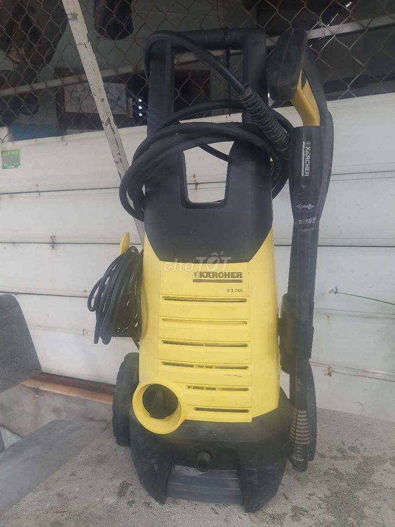 Máy rửa xe Karcher K2-360 Vàng Đen Đức Đã sử dụng. Mua bán Đồ chuyên dụng, Giống nuôi trồng tại Thành phố Bà Rịa Bà Rịa - Vũng Tàu được đăng bởi Hàng cũ THANH LÝ hình 1
