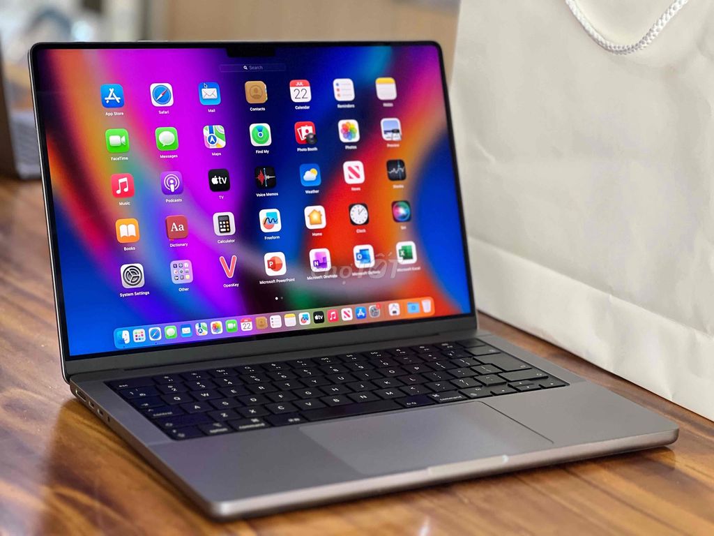 ✅MacBook Pro 14 inch M1Pro 10Core 16/512 Xám (ZIN). Mua bán Laptop tại Quận Hải Châu Đà Nẵng được đăng bởi Việt Lê hình 1