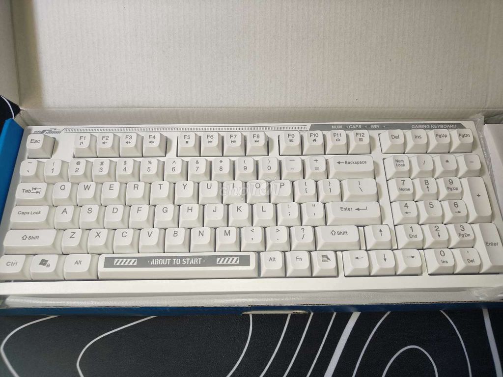 Bàn phím giả cơ HP LED trắng. Mua bán Phụ kiện (Màn hình, Chuột...) tại Quận Ninh Kiều Cần Thơ được đăng bởi Trần Thanh Triều hình 1