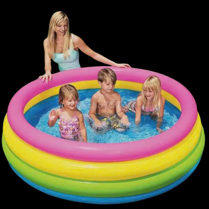 Bể bơi phao Tròn Đa sắc 61 cm bể bơi tròn Thanh lý. Mua bán Sở thích khác tại Quận Bắc Từ Liêm Hà Nội được đăng bởi thể thao hn hình 1