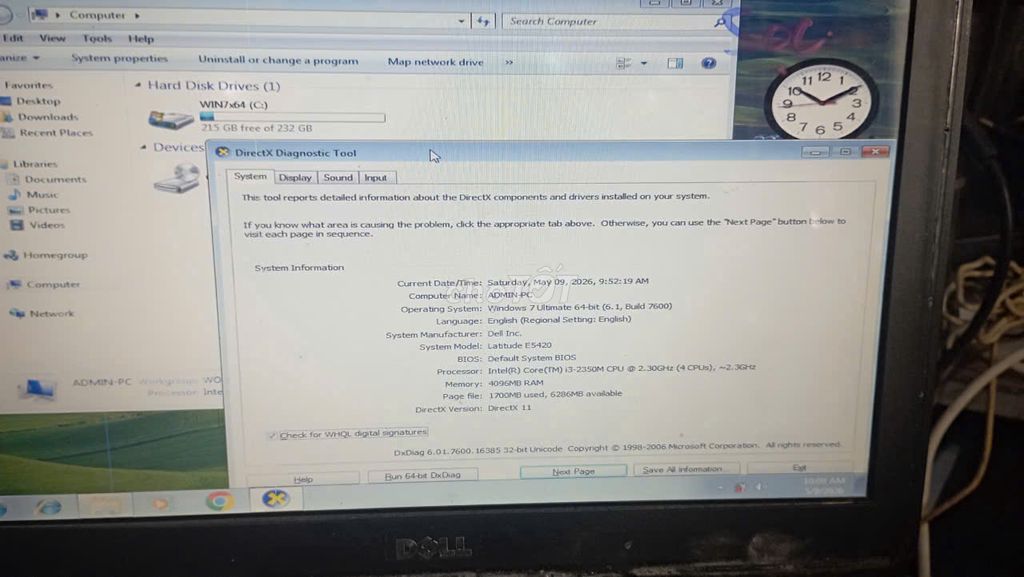 bán Dell E5420 i3-2310 14 ok+ mua đổi pc lap lk hư. Mua bán Laptop tại Huyện Hóc Môn Tp Hồ Chí Minh được đăng bởi thanh hình 1