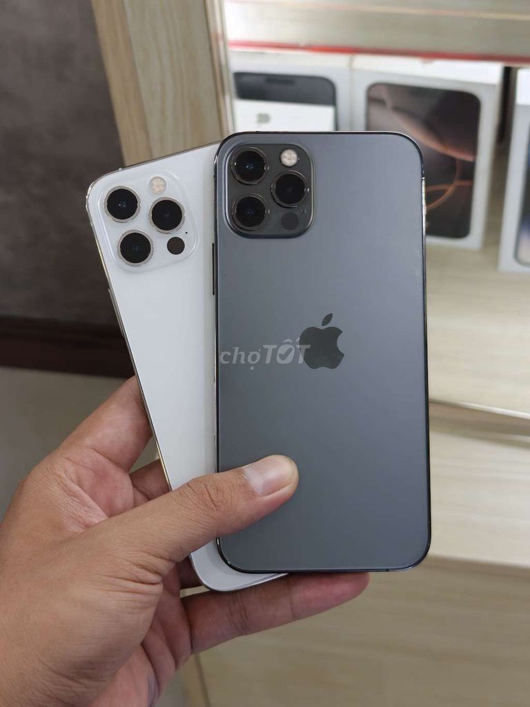iPhone 12 Pro 512GB Xám, Trắng , Zin đét. Mua bán Điện thoại tại Quận 4 Tp Hồ Chí Minh được đăng bởi Thanh Phong Mobile hình 1