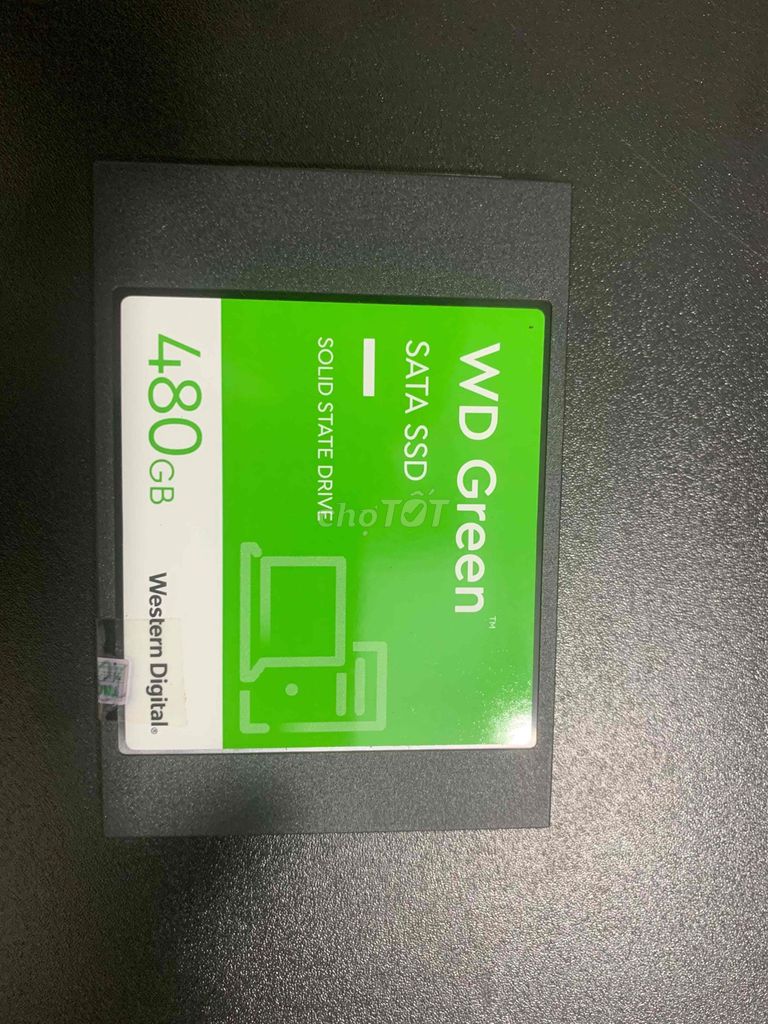 Ổ cứng SSD Western Digital WD Green 480GB Sk 100%. Mua bán Linh kiện (RAM, Card...) tại Quận 3 Tp Hồ Chí Minh được đăng bởi NgoPhuong hình 1