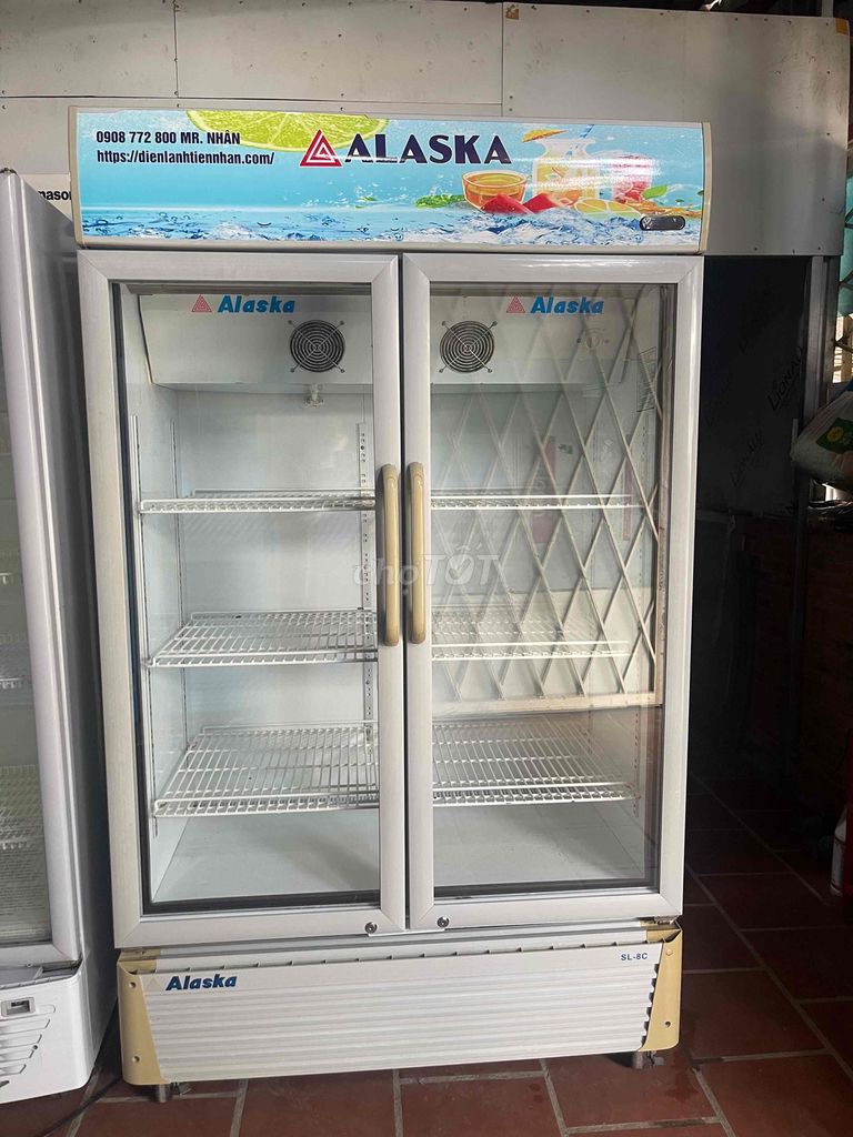 tủ mát Alaska hai cánh 800 l