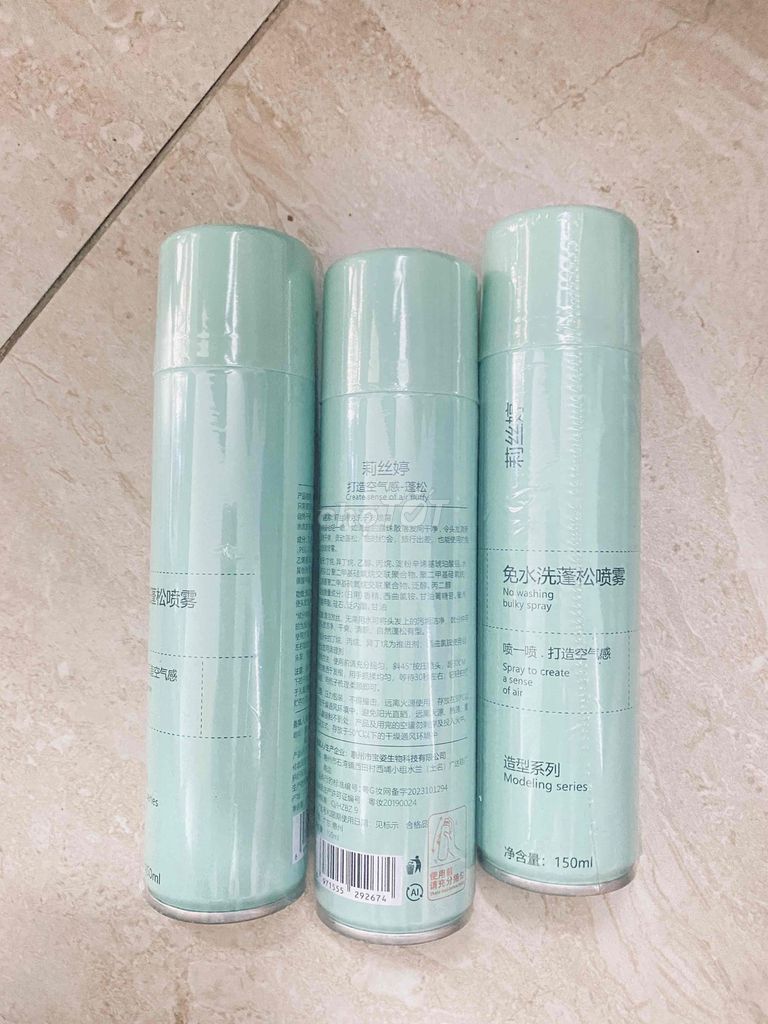 Dầu gội khô dạng xịt mới full ah. Mua bán Thiết bị vệ sinh, nhà tắm tại Quận 12 Tp Hồ Chí Minh được đăng bởi chuyên pass đồ mới  hình 1