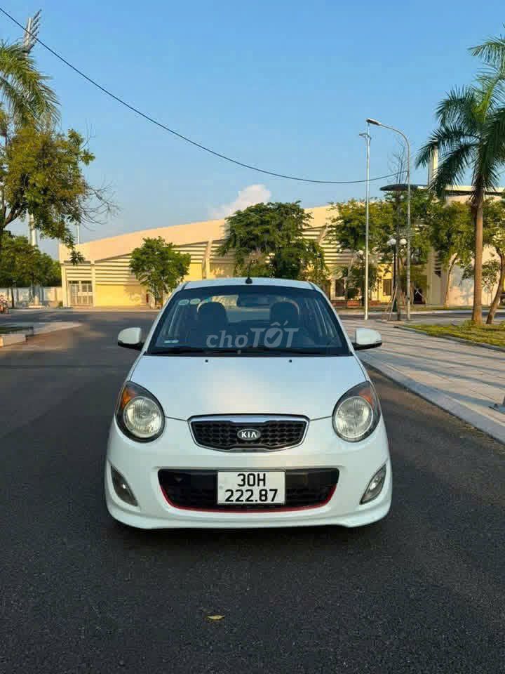 Kia Morning 2010 белый автоматическая коробка
