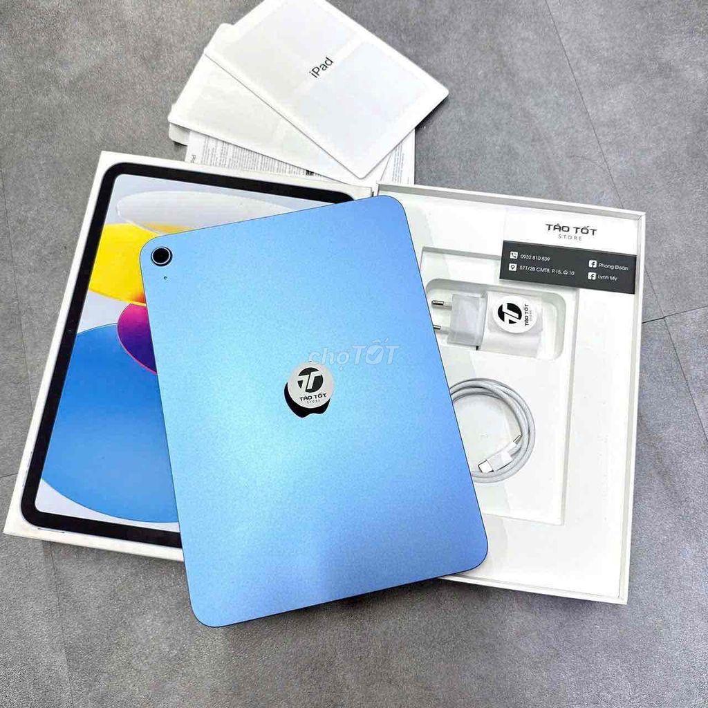 Apple iPad Gen 11 Wifi 128GB Xanh Như mới BH 2027. Mua bán Máy tính bảng tại Quận 10 Tp Hồ Chí Minh được đăng bởi Táo Tốt Apple  hình 1