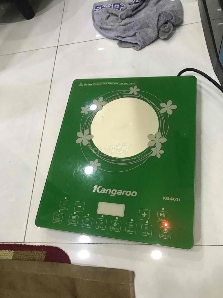 Bếp điện từ Kangaroo KG 461i Xanh lá tiết kiệm. Mua bán Bếp, lò, đồ điện nhà bếp tại Quận 11 Tp Hồ Chí Minh được đăng bởi NGỌC TRÂM hình 1