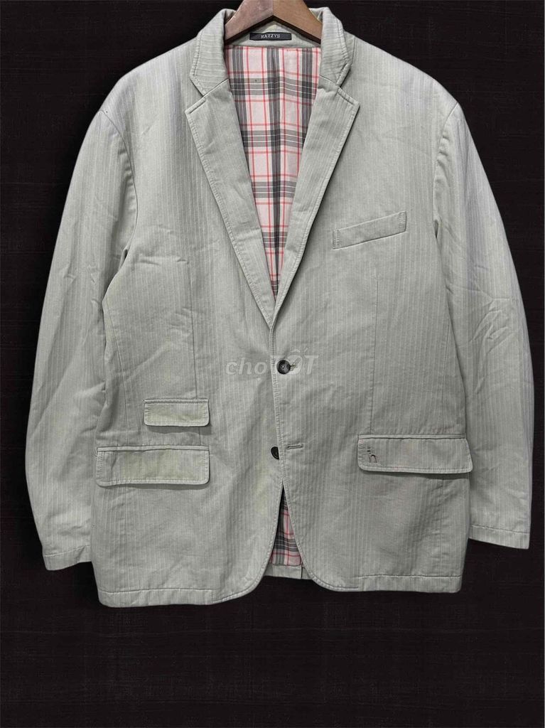 Áo khoác blazer Hazzys Nam Xám XL. Mua bán Quần áo tại Thành phố Mỹ Tho Tiền Giang được đăng bởi Đọc phần giới thiệu giúp mình nhé hình 1