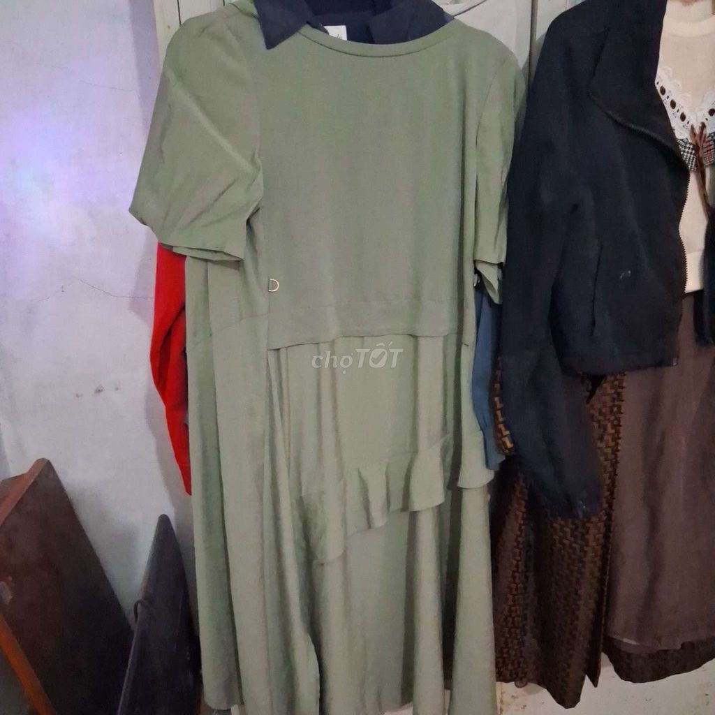 Váy Nữ Xanh Bơ Đã sử dụng size L XL. Mua bán Quần áo tại Thành phố Thái Bình Thái Bình được đăng bởi baby vu hình 1