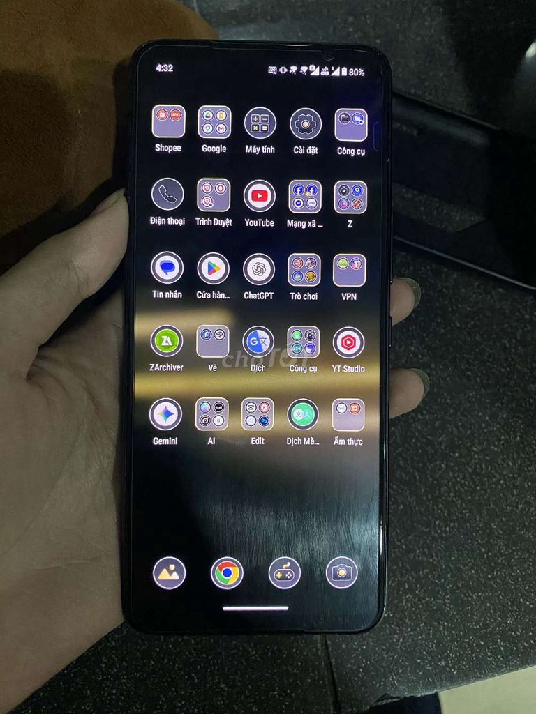 ROG Phone 6 12GB/256GB Đen Nứt lưng. Mua bán Điện thoại tại Thành phố Thủ Đức Tp Hồ Chí Minh được đăng bởi Senky EL hình 1