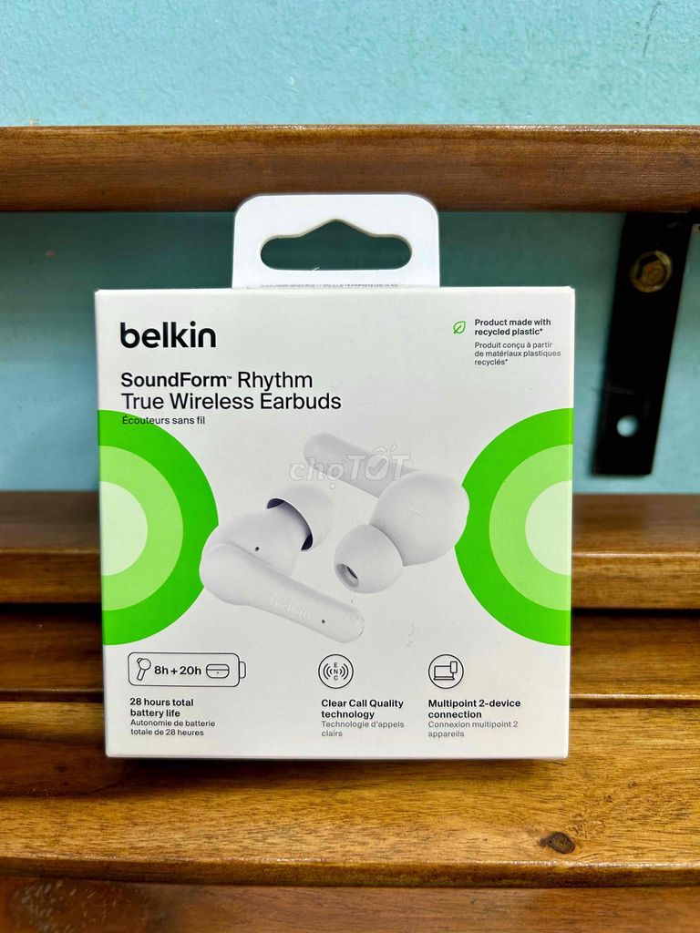 Tai nghe không dây Belkin SoundForm Rhythm Trắng. Mua bán Tivi, Âm thanh tại Quận 7 Tp Hồ Chí Minh được đăng bởi Nguyễn Thịnh hình 1