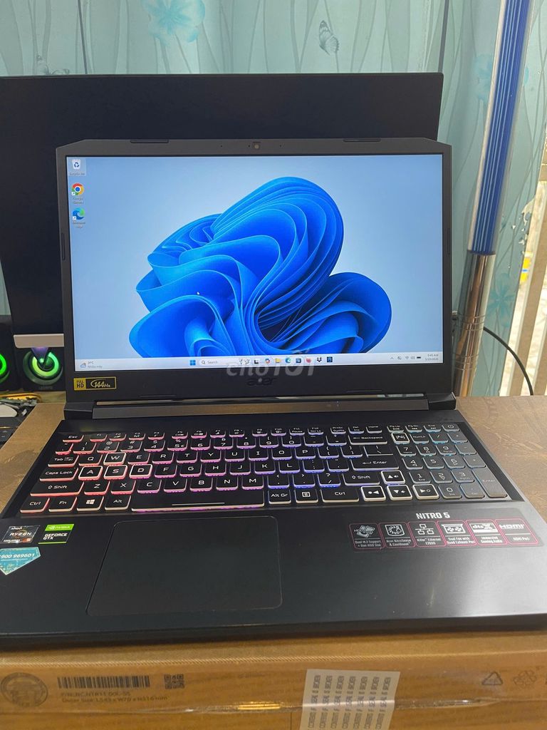 Laptop Acer Nitro Ryzen 5 5600H 8/512GB GTX 1650. Mua bán Laptop tại Quận Gò Vấp Tp Hồ Chí Minh được đăng bởi Vi Tính Kim Trân hình 1