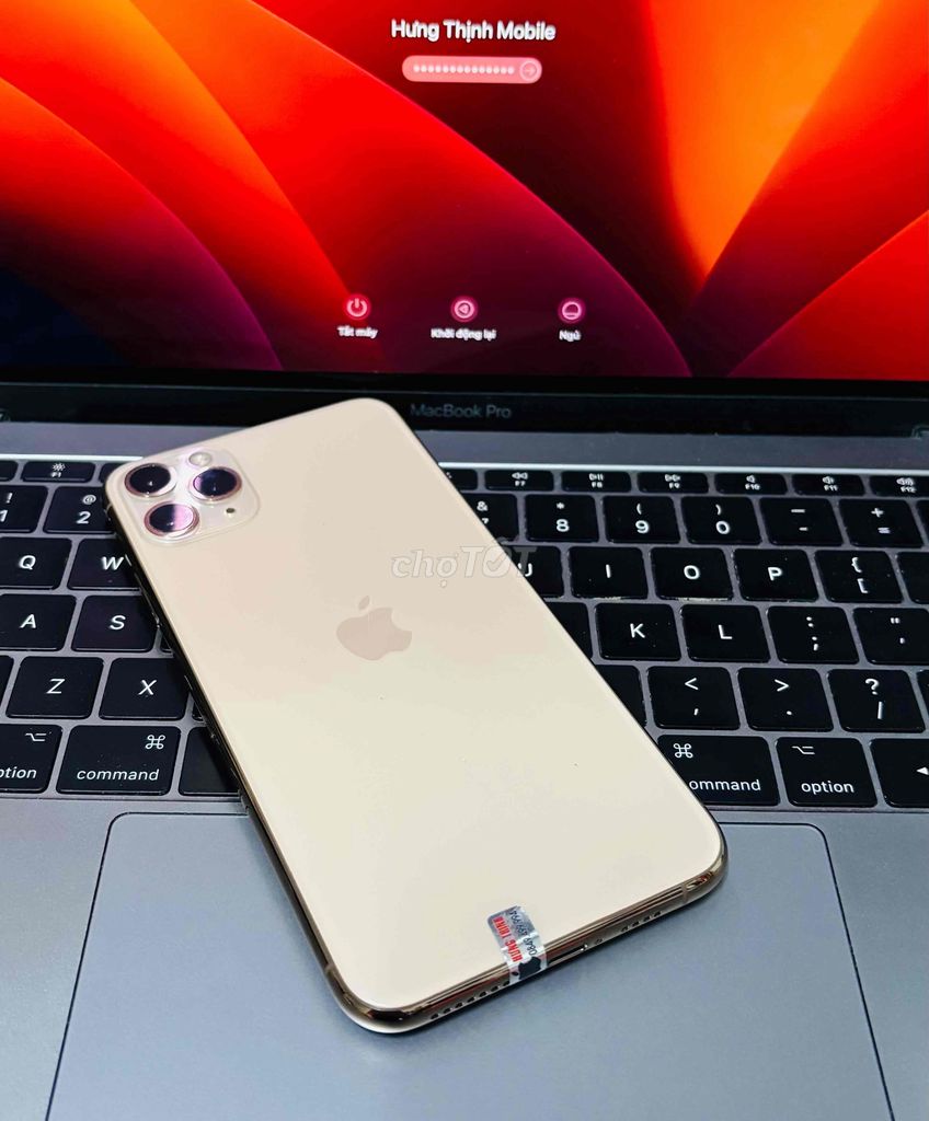 🍎Iphone 11 Promax 64GB Gold Lock