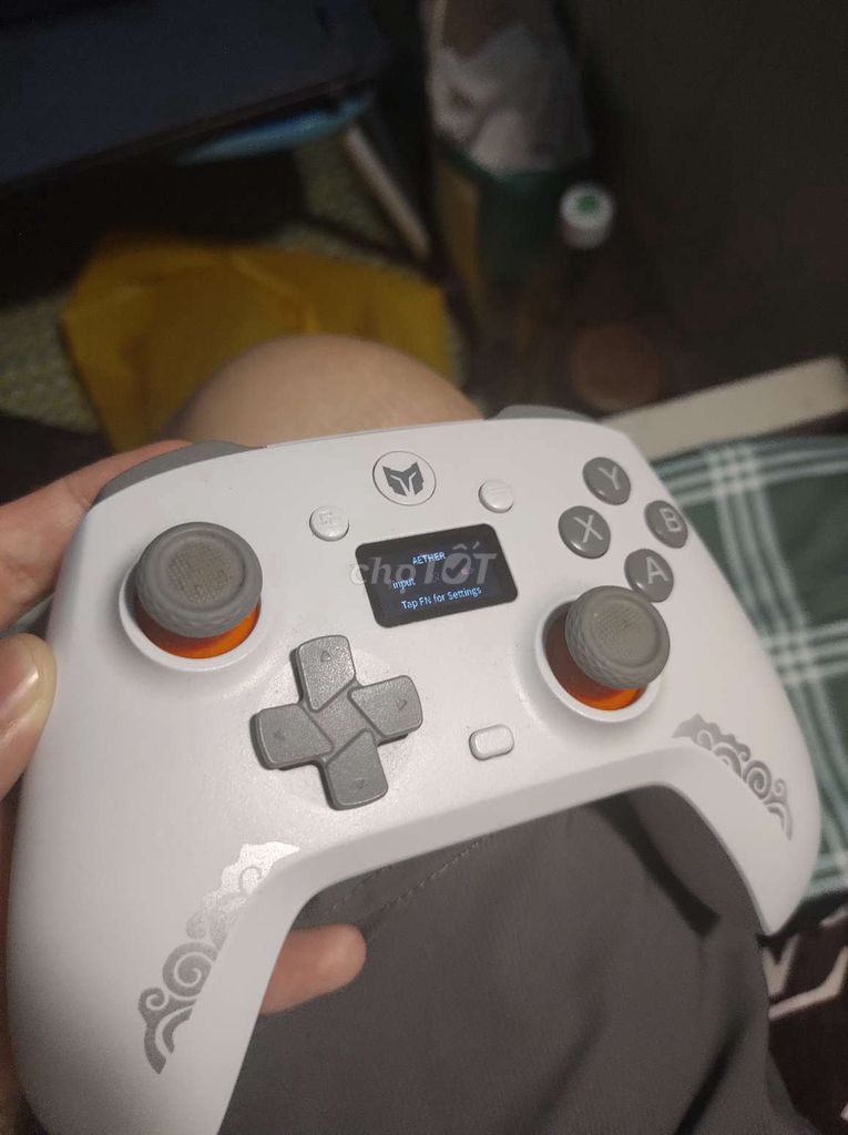 Tay cầm chơi game BIGBIGWON Aether Wireless Trắng. Mua bán Thiết bị chơi game tại Quận Nam Từ Liêm Hà Nội được đăng bởi Đinh  hình 1