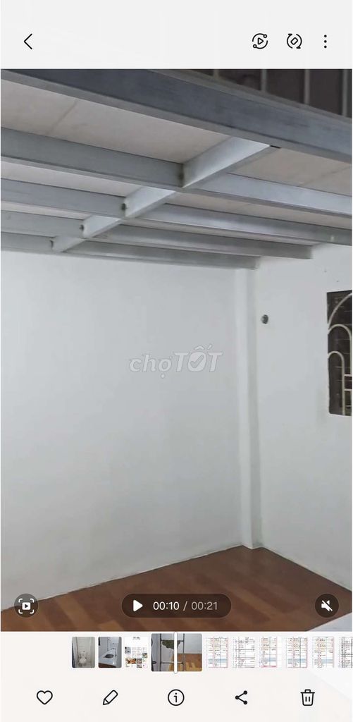 Phòng giờ giấc tự do - có gác - có bếp