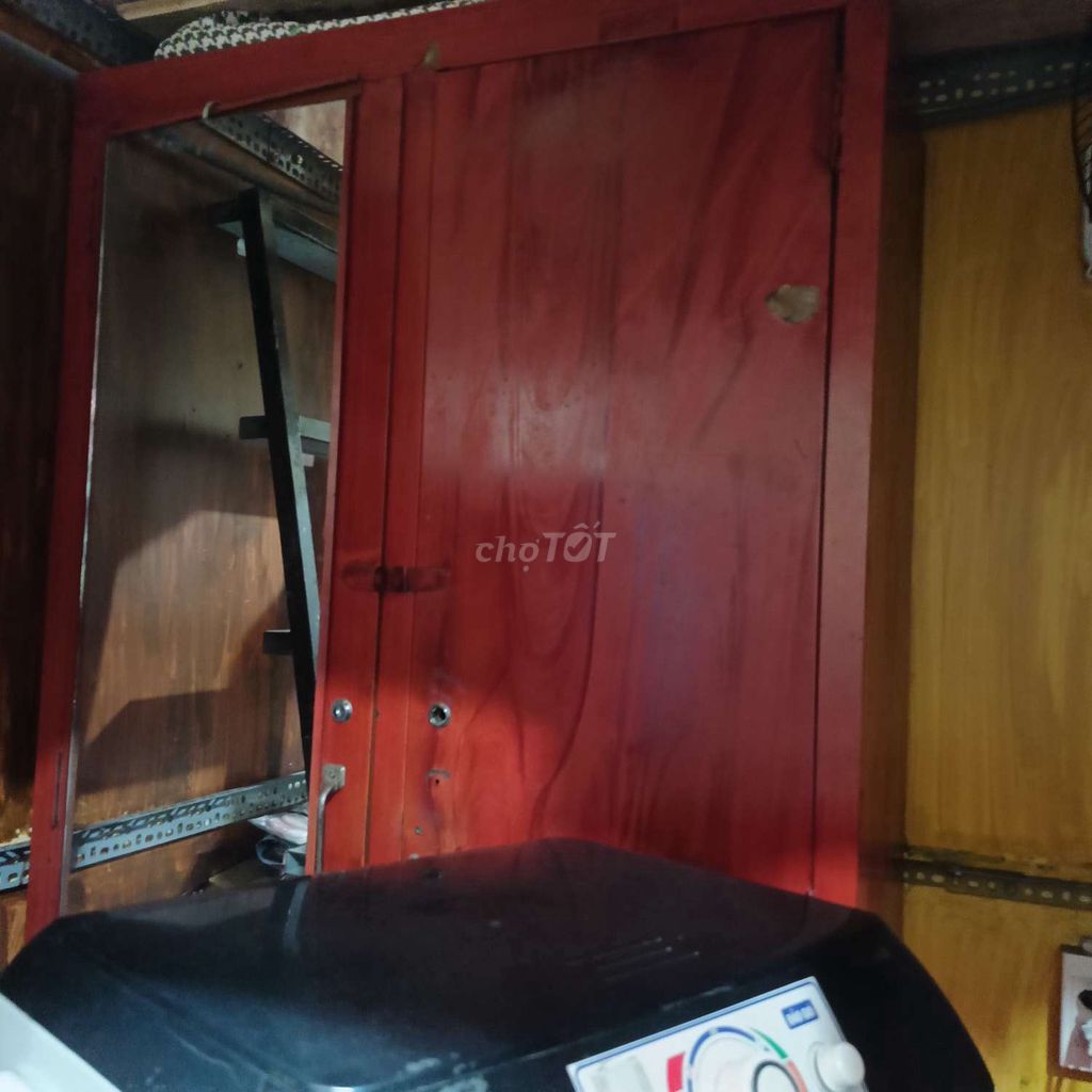 Tủ quần áo Sắt Giả gỗ Chắc chắn. Mua bán Tủ, kệ gia đình tại Quận Tân Bình Tp Hồ Chí Minh được đăng bởi lisa boss hình 1