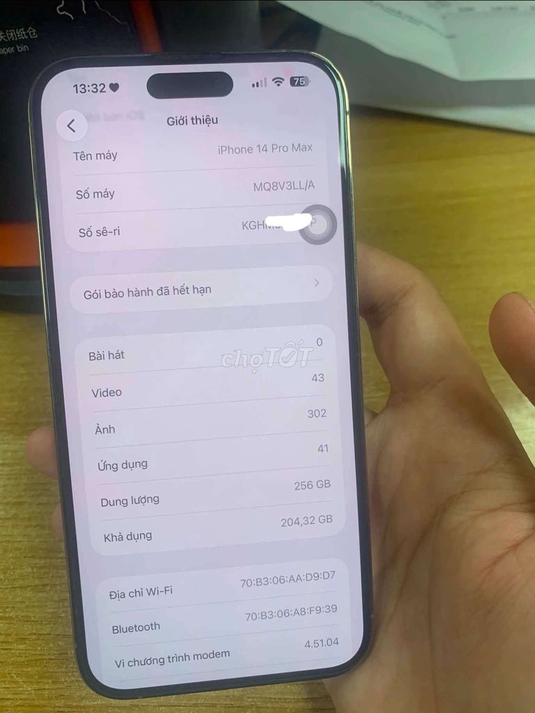 iPhone 14 Pro Max 256GB Vàng. Mua bán Điện thoại tại Quận Hà Đông Hà Nội được đăng bởi Tien Hoang Doan hình 1