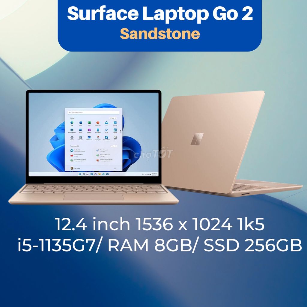 Surface Laptop Go 2 Sandstone,i5-1135G7,8,256G,1K5