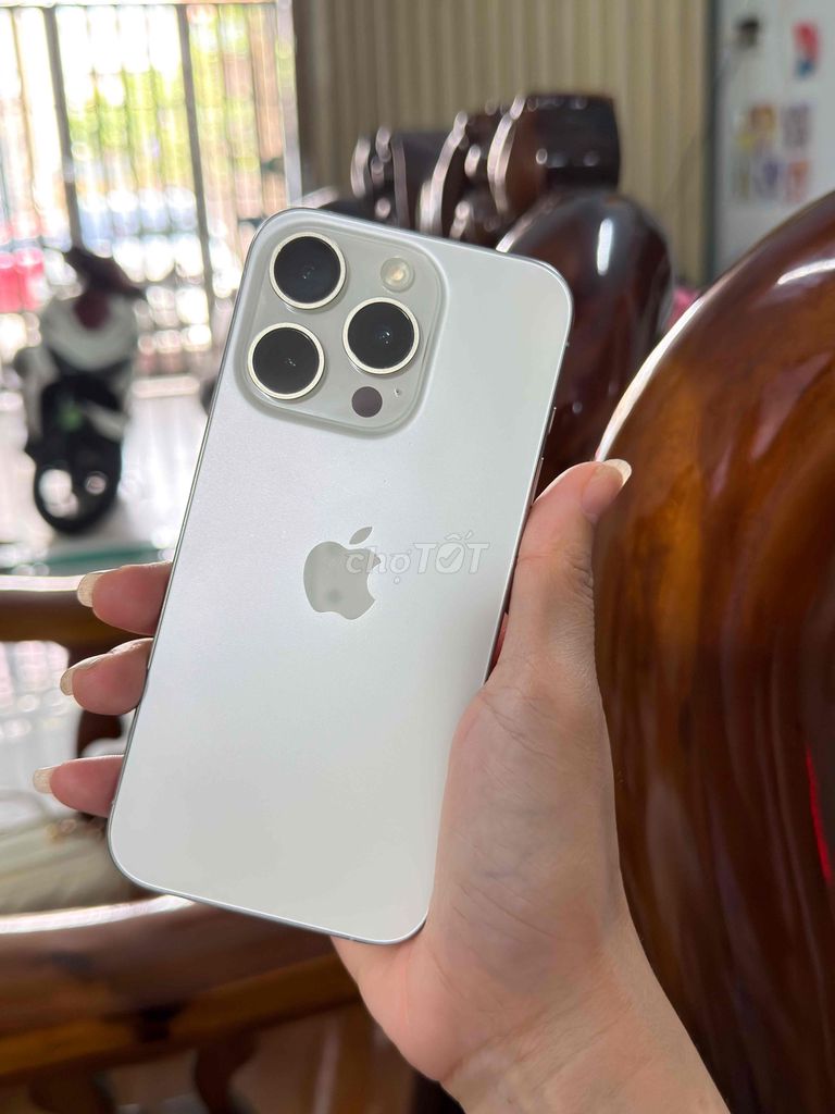 Apple iPhone 15 Pro 128GB Bạc Mỹ. Mua bán Điện thoại tại Thành phố Biên Hòa Đồng Nai được đăng bởi Huỳnh  hình 1