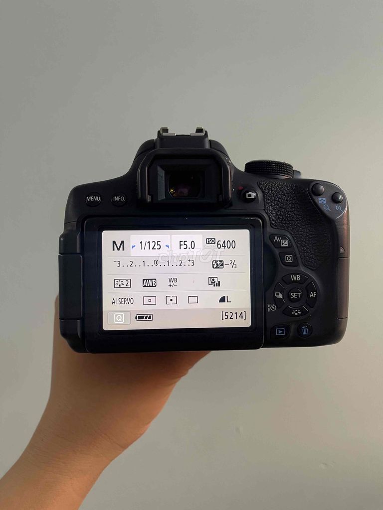 Máy ảnh Canon 750D Đen Đã sử dụng. Mua bán Máy ảnh, Máy quay tại Quận Nam Từ Liêm Hà Nội được đăng bởi Nghia Nguyen hình 1
