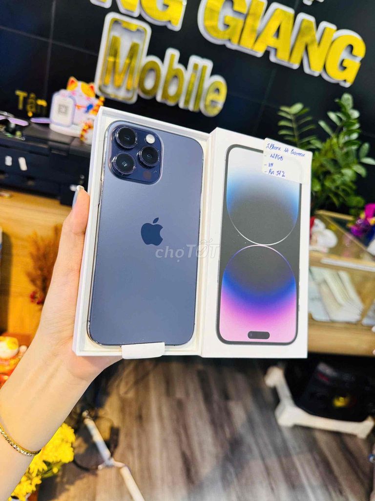 Apple iPhone 14 Pro Max 128GB Tím. Mua bán Điện thoại tại Thành phố Bến Tre Bến Tre được đăng bởi HươngGiangmobile hình 1