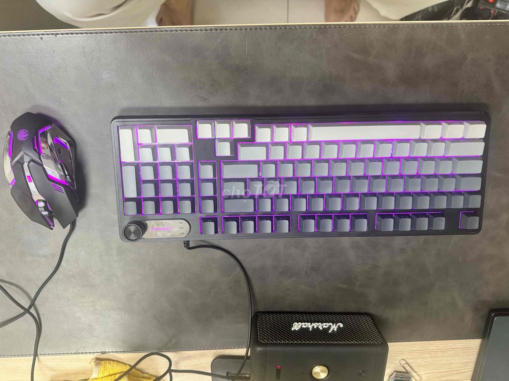 Combo Eweadn V102 Pro Giả cơ Silent LED RGB Đen. Mua bán Phụ kiện (Màn hình, Chuột...) tại Quận Hải Châu Đà Nẵng được đăng bởi Huỳnh khoa hình 1