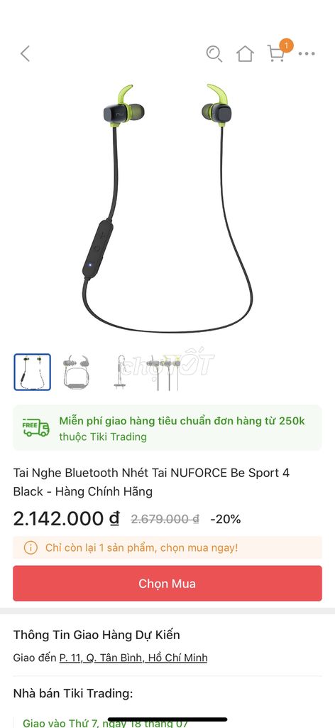 0937211891 - Tai nghe nuforce be sport 4