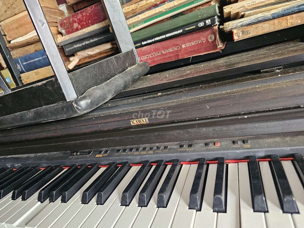Đàn piano điện Kawai PN370 màu đen cũ