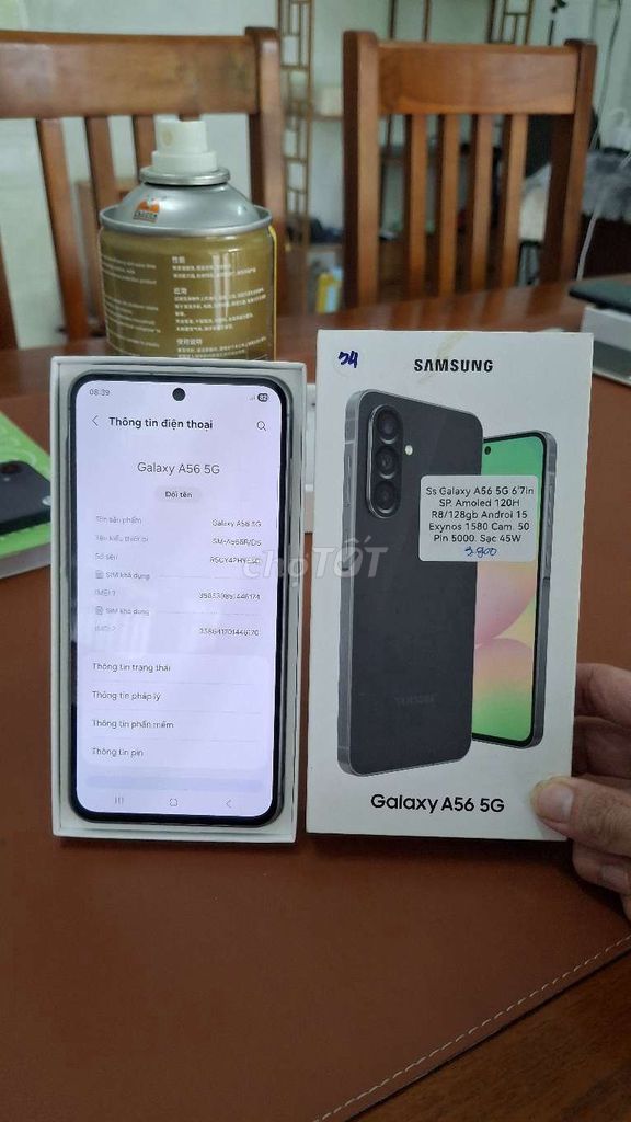 Samsung Galaxy A56 5G 128GB Đen. Mua bán Điện thoại tại Thành phố Thủ Dầu Một Bình Dương được đăng bởi TTMobileBD hình 1