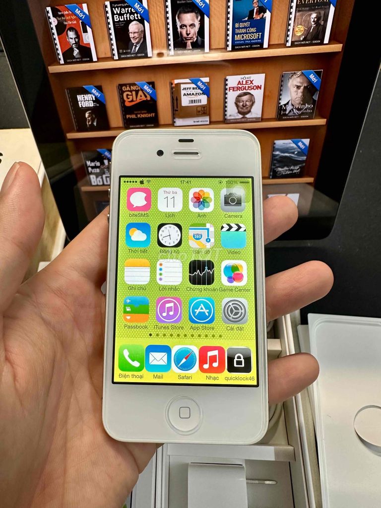 iPhone 4S 64GB Trắng ios 7. Mua bán Điện thoại tại Quận Gò Vấp Tp Hồ Chí Minh được đăng bởi Phạm Hồng Phước hình 1